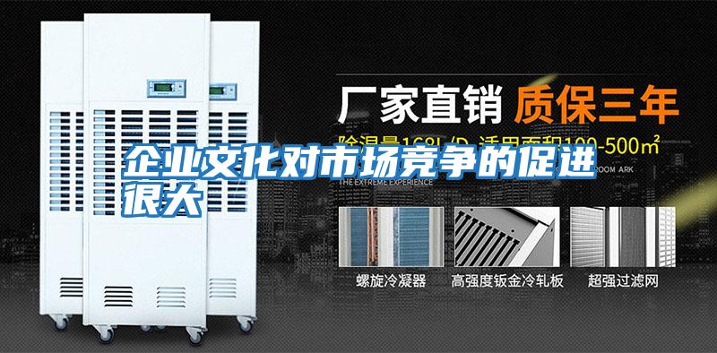 企業(yè)文化對市場競爭的促進(jìn)很大