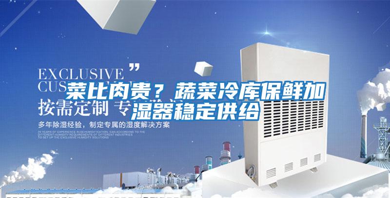 菜比肉貴？蔬菜冷庫保鮮加濕器穩(wěn)定供給