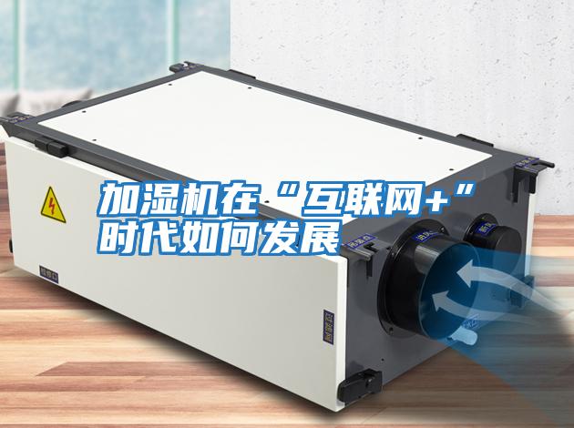 加濕機在“互聯(lián)網+”時代如何發(fā)展