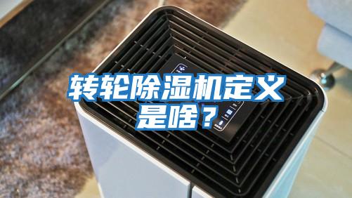 轉(zhuǎn)輪除濕機定義是啥？