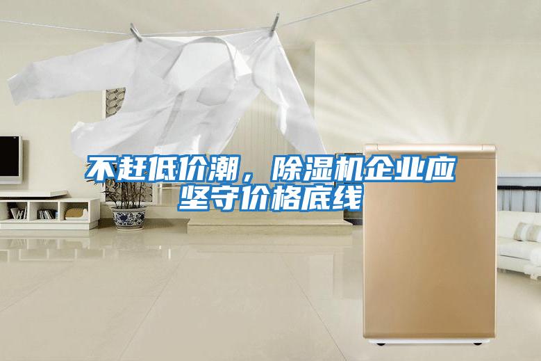 不趕低價潮，除濕機(jī)企業(yè)應(yīng)堅(jiān)守價格底線