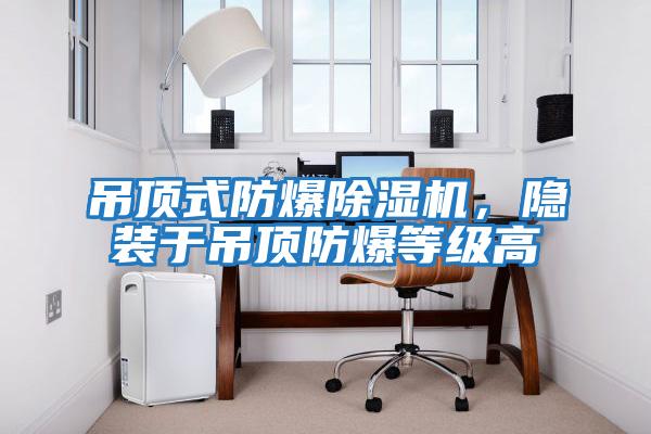 吊頂式防爆除濕機(jī)，隱裝于吊頂防爆等級(jí)高
