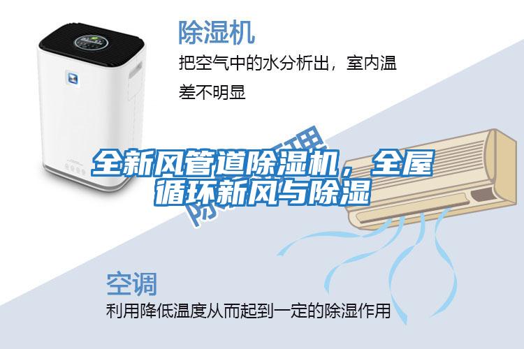 全新風管道除濕機，全屋循環新風與除濕
