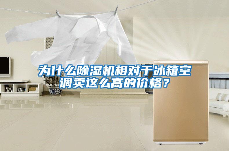 為什么除濕機(jī)相對(duì)于冰箱空調(diào)賣這么高的價(jià)格？