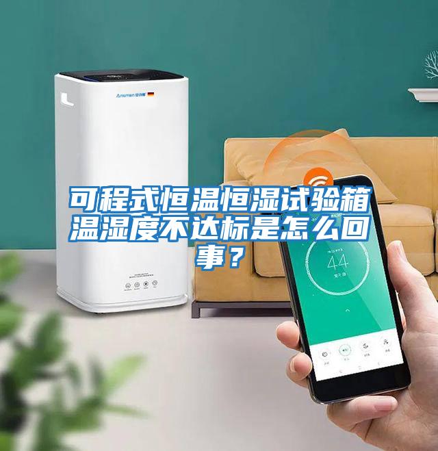 可程式恒溫恒濕試驗(yàn)箱溫濕度不達(dá)標(biāo)是怎么回事？