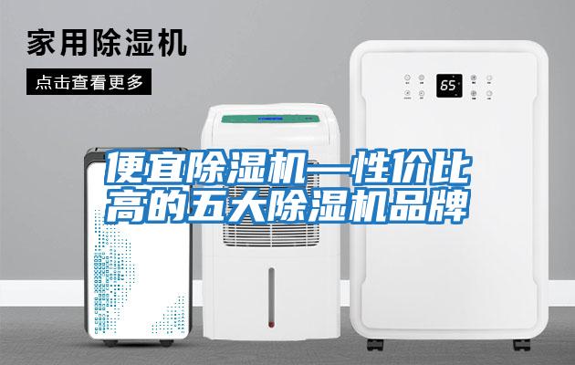 便宜除濕機(jī)—性價比高的五大除濕機(jī)品牌