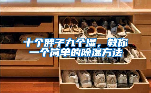十個胖子九個濕，教你一個簡單的除濕方法