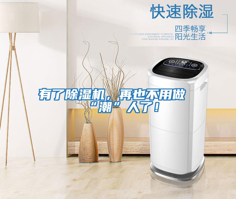 有了除濕機，再也不用做“潮”人了！