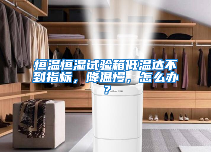 恒溫恒濕試驗箱低溫達不到指標，降溫慢，怎么辦？