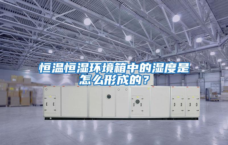 恒溫恒濕環境箱中的濕度是怎么形成的？