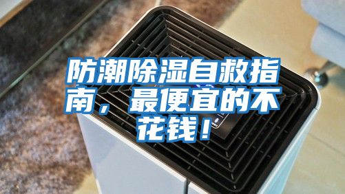 防潮除濕自救指南，最便宜的不花錢！